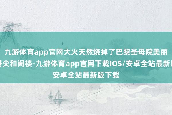 九游体育app官网大火天然烧掉了巴黎圣母院美丽性的塔尖和阁楼-九游体育app官网下载IOS/安卓全站最新版下载