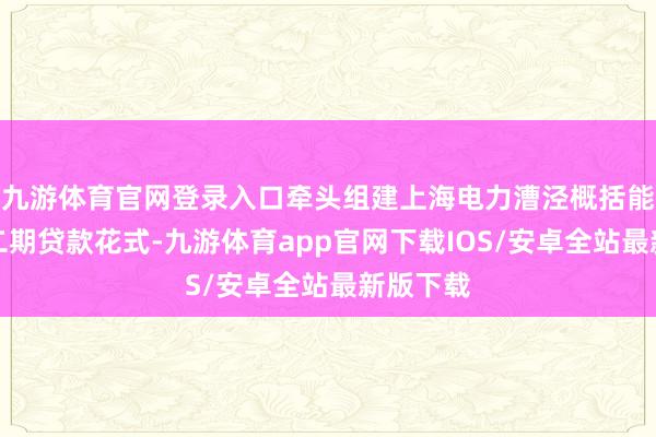 九游体育官网登录入口牵头组建上海电力漕泾概括能源中心二期贷款花式-九游体育app官网下载IOS/安卓全站最新版下载