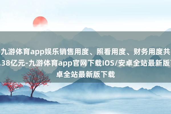九游体育app娱乐销售用度、照看用度、财务用度共计1.38亿元-九游体育app官网下载IOS/安卓全站最新版下载